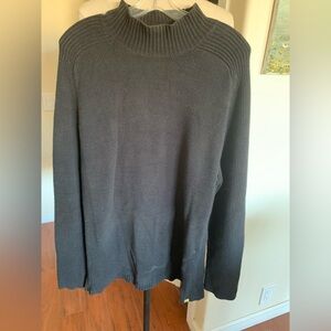 Kenneth Cole Charcoal mock  Turtleneck Sweater